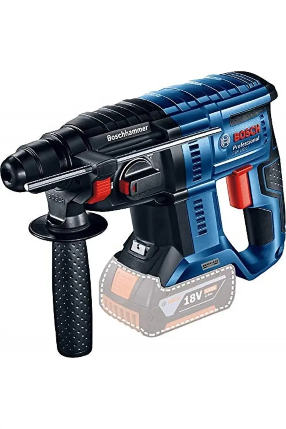 Professional GBH 180-LI Akülü Kırıcı Delici (18 Volt, SOLO, 2 J,