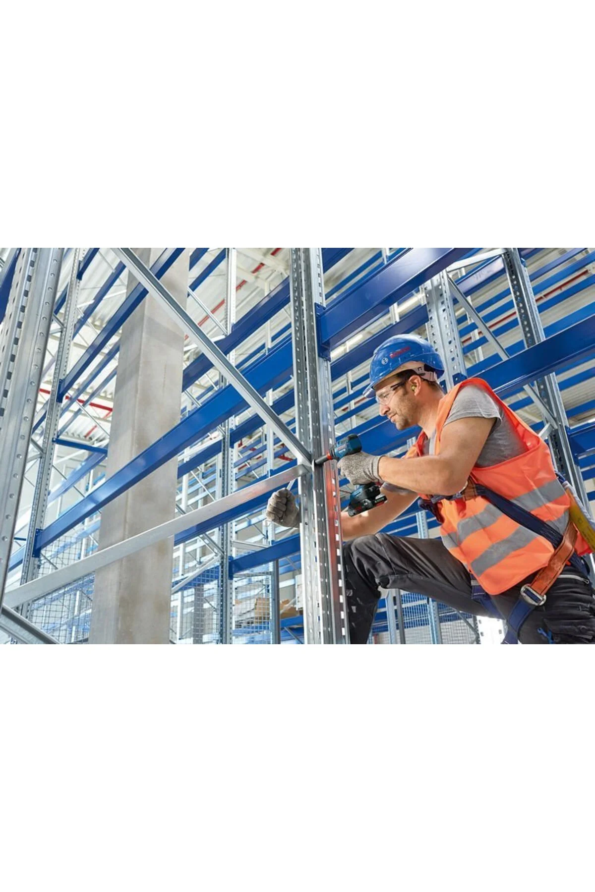 Professional GDX 18V-200 C 5,0 Ah Çift Akülü Darbeli Somun Sıkma - Kömürsüz Motor - Görsel 4