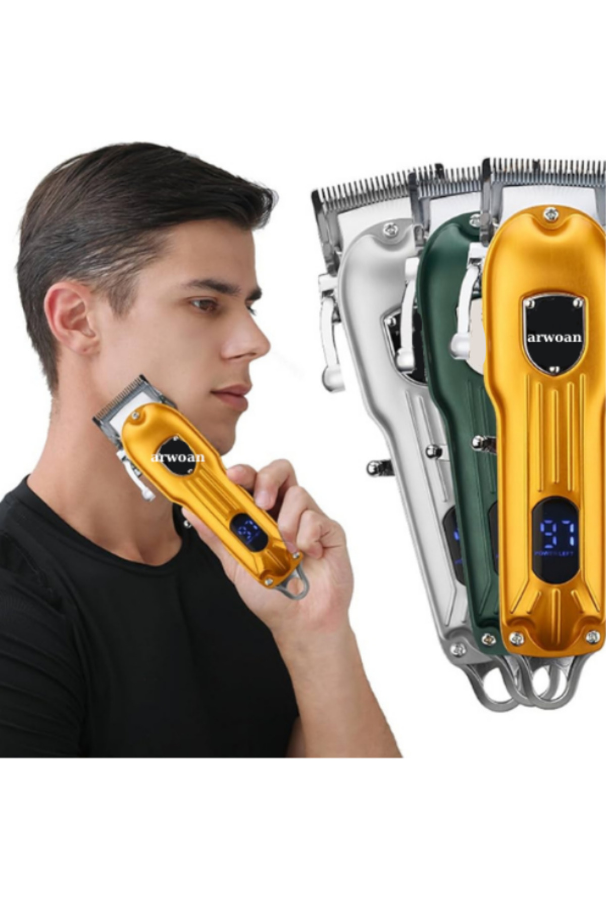 Arwoan Professıonal Hair Clipper Traş Makinesi