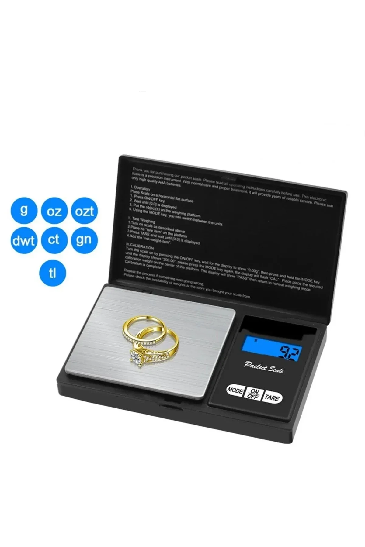 Professional Hassas Terazi 500 Gram Kapasiteli 0.1 Hassasiyetli Dijital Kapaklı Tartı Bx40 Fiyatı, Yorumları ve Özellikleri