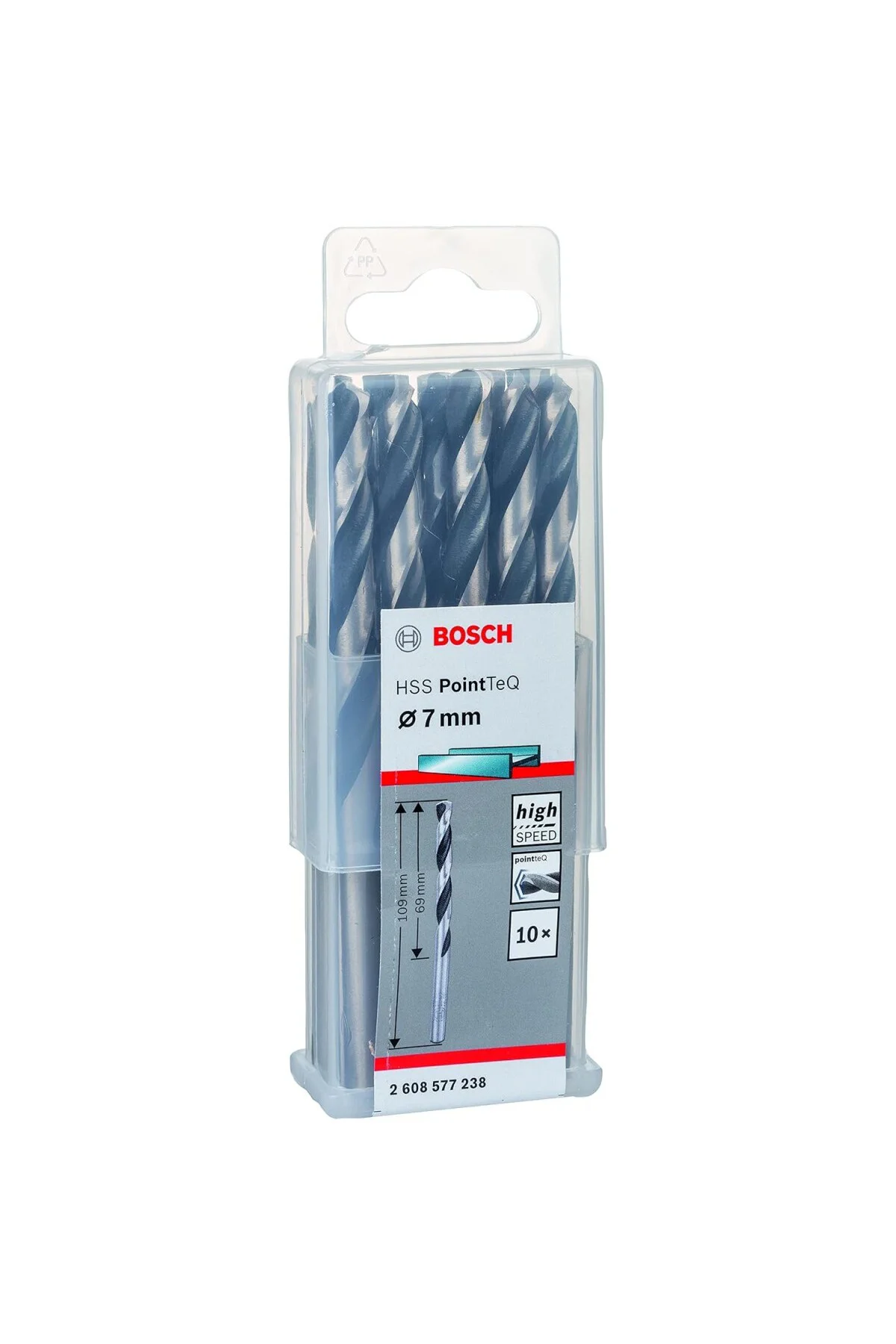 Professional Kesici ve Aşındırıcı Fiber Diskler, 7 mm, Yüksek Hız Çeliği, 2608607