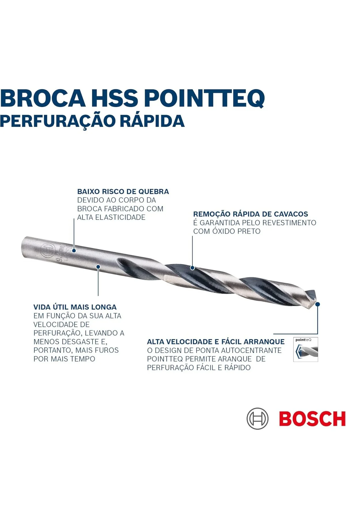 Professional Kesici ve Aşındırıcı Fiber Diskler, 7 mm, Yüksek Hız Çeliği, 2608607