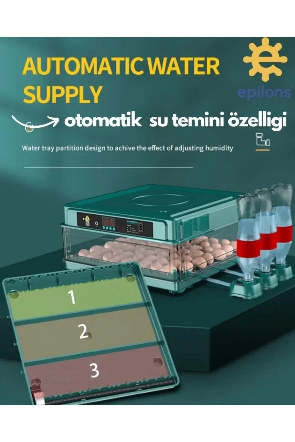 Profesyonel 130 Yumurtalık Tam Otomatik Kuluçka Makinesi Yedek Motorlu Tavuk Kaz Ördek Bıldırcın Güvercin Süs Kuşu İçin Tasarlanmış Profesyonel 130 Yumurtalık Tam Otomatik Kuluçka Makinesi Yedek Motorlu Tavuk Kaz Ördek Bıldırcın Güvercin Süs Kuşu İçin Tasarlanmış
