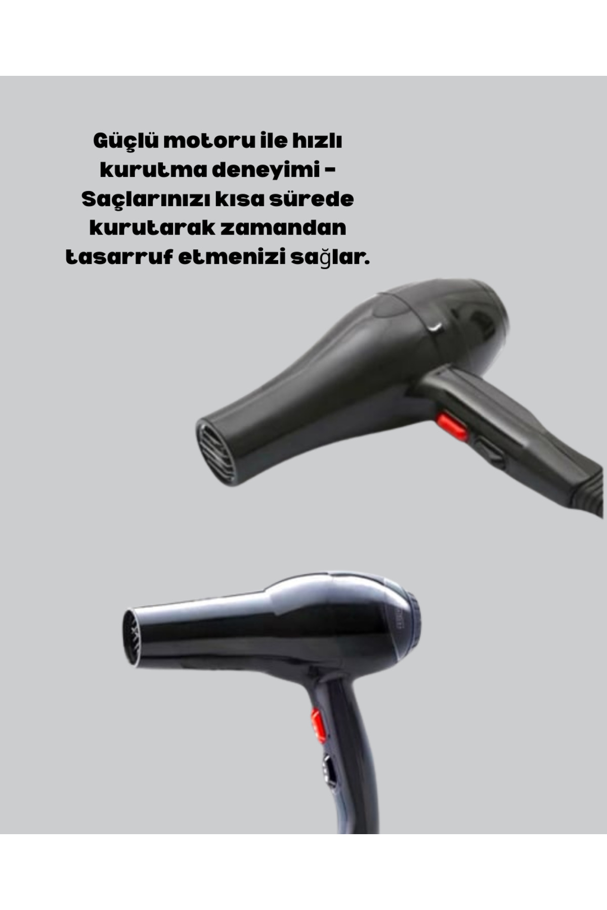 Profesyonel 2200W Saç Kurutma Makinesi Yüksek - Lisinya