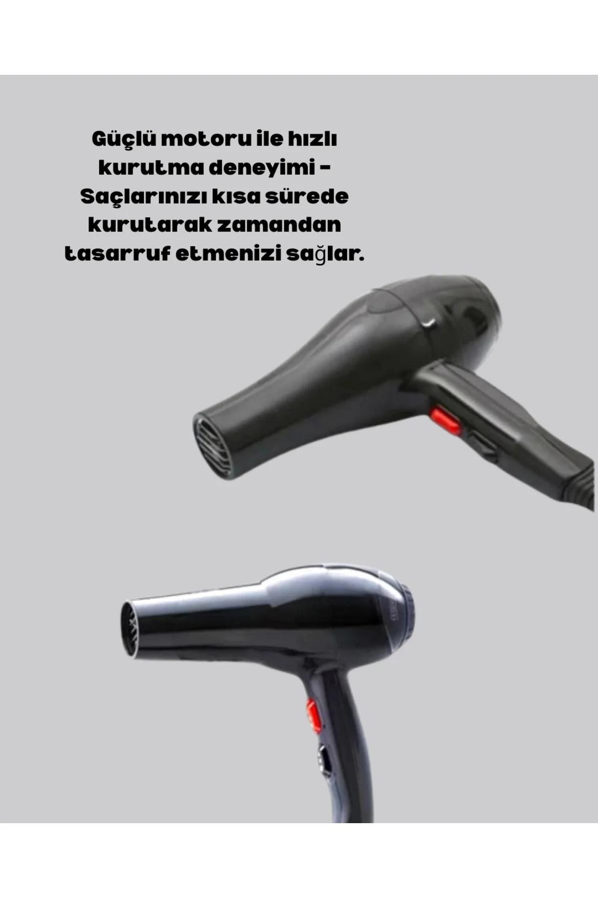 Profesyonel 2200W Saç Kurutma Makinesi Yüksek - Görsel 4