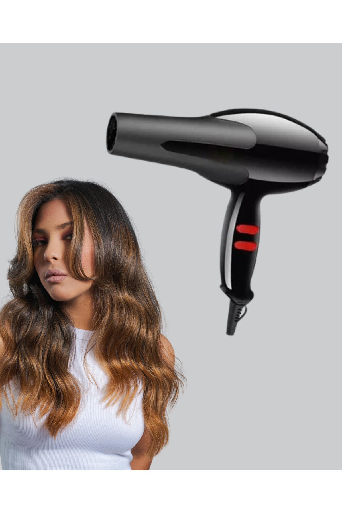 Profesyonel 2200W Saç Kurutma Makinesi Yüksek - Lisinya