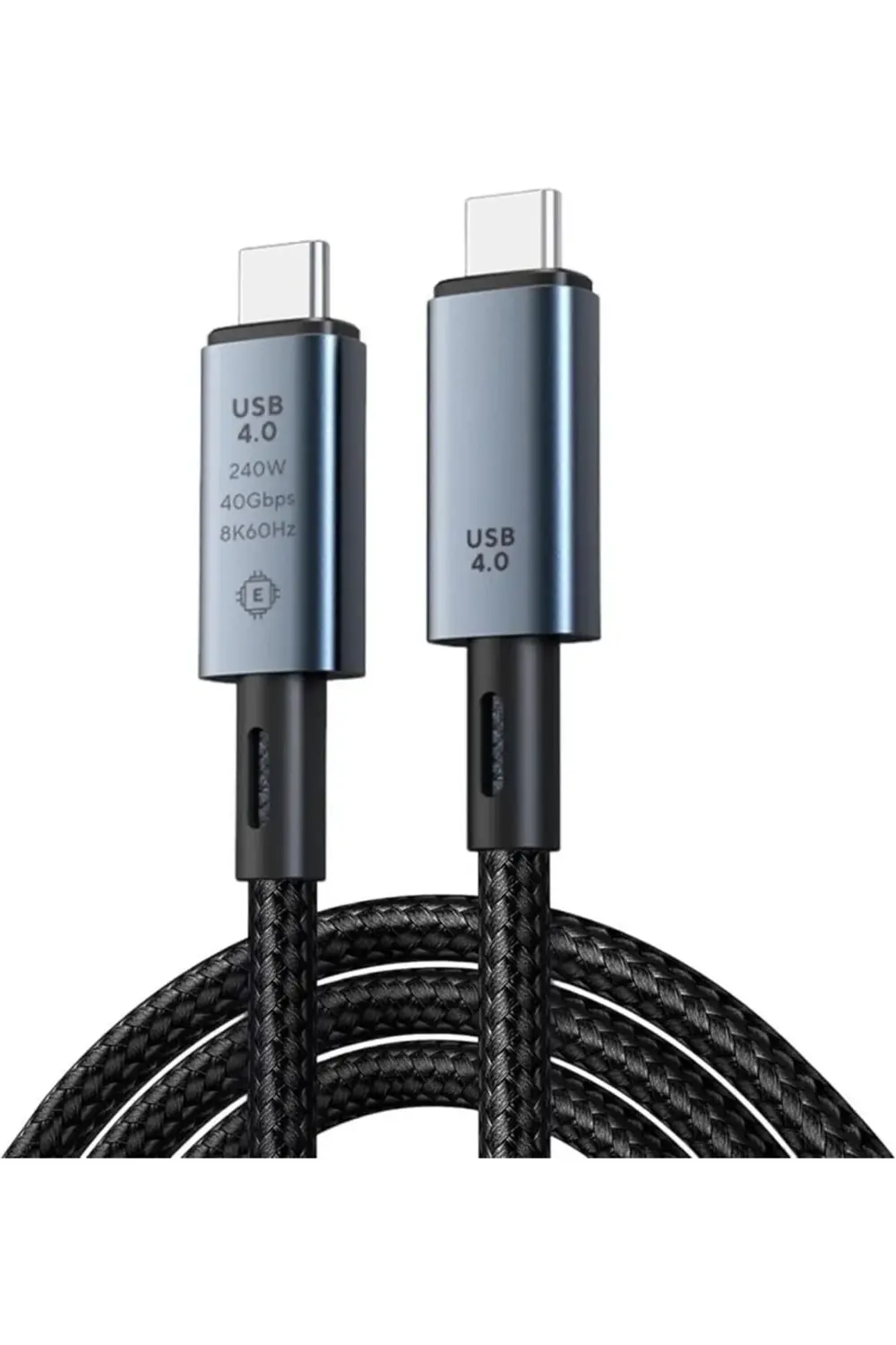 Profesyonel 240W Type-C Şarj Kablosu 40Gbps Veri Aktarım 8K HDMI