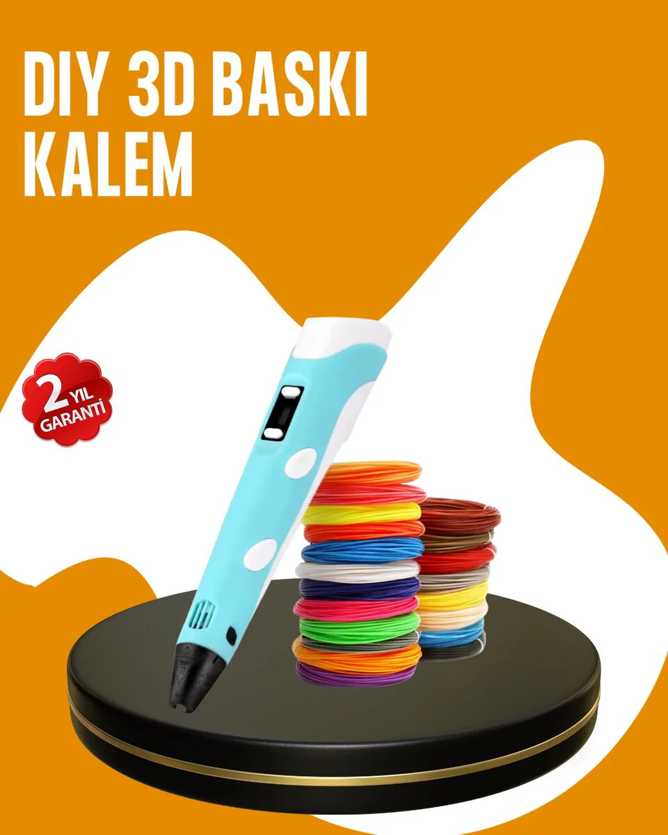 Profesyonel 3D Yazıcı Kalem - FDM Teknolojisi ile Yaratıcı Çizim ve Modelleme