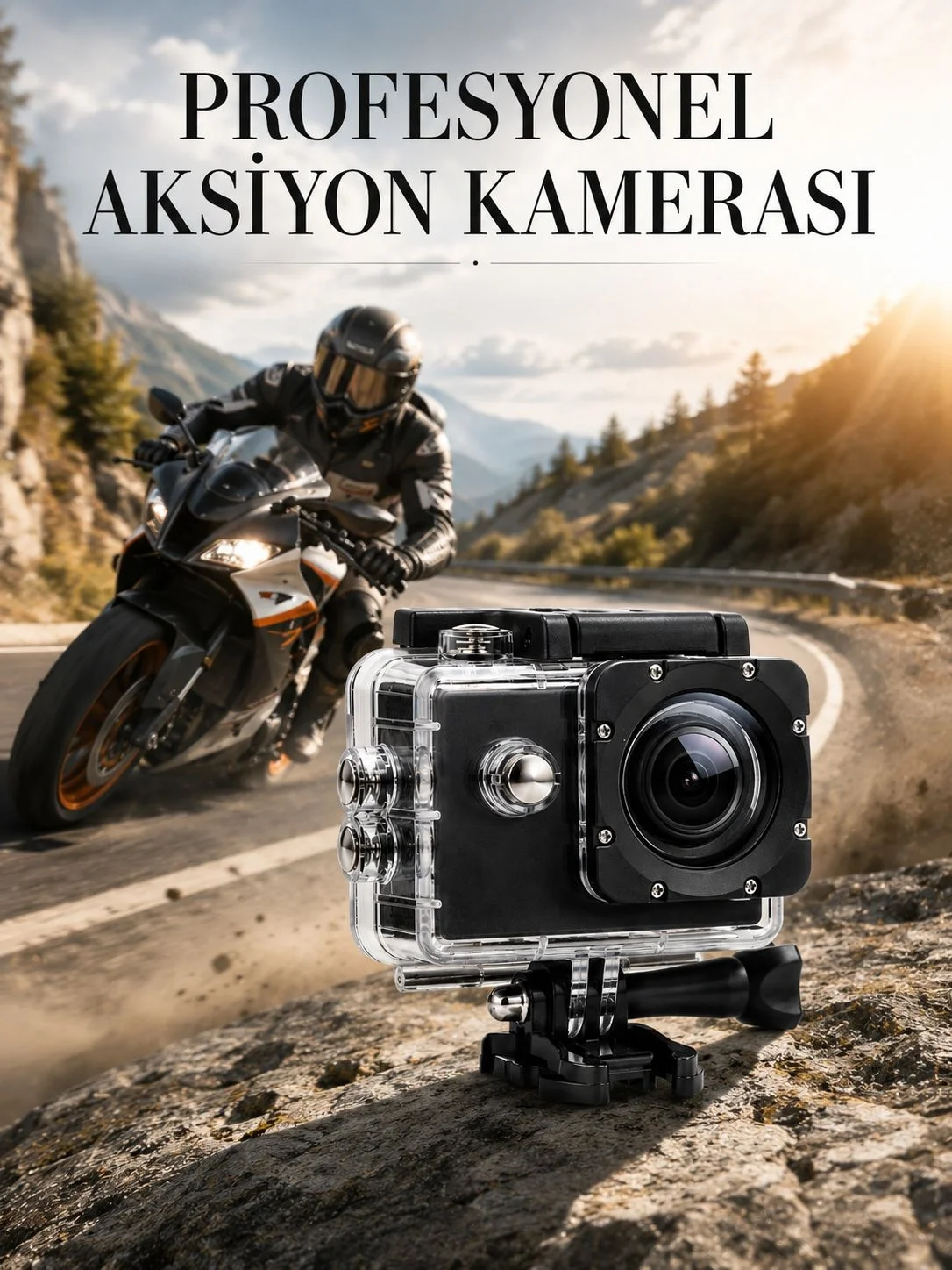 Profesyonel 4K Aksiyon Kamerası Geniş Açılı WiFi Destekli Fiyatı, Yorumları ve Özellikleri