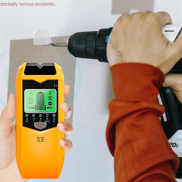 Profesyonel 5in1 Lcd Ekranlı Çok Fonksiyonlu Saplama Bulucu Duvar