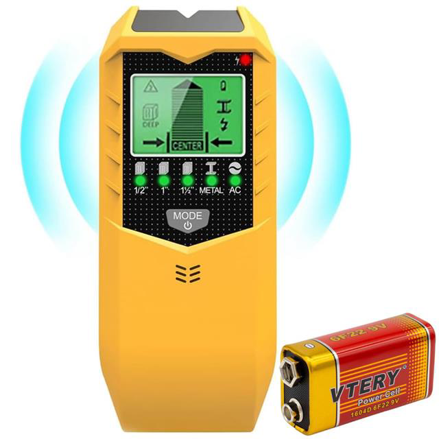 Profesyonel 5in1 Lcd Ekranlı Çok Fonksiyonlu Saplama Bulucu Duvar