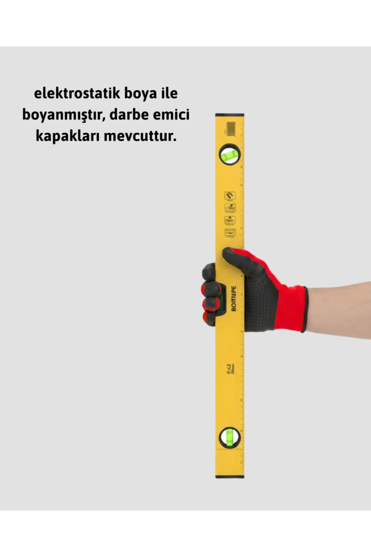 Profesyonel 600 Mm Su Terazisi Duvar Ve Montaj İşleri İçin