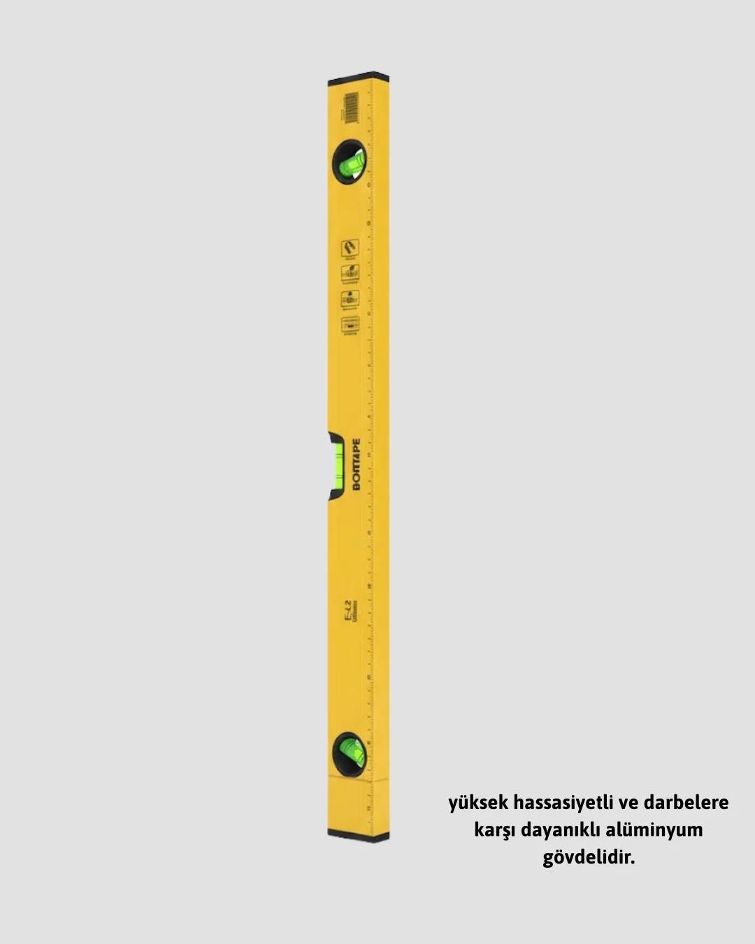 Profesyonel 600 mm Su Terazisi Duvar ve Montaj İşleri İçin Yeni Nesil
