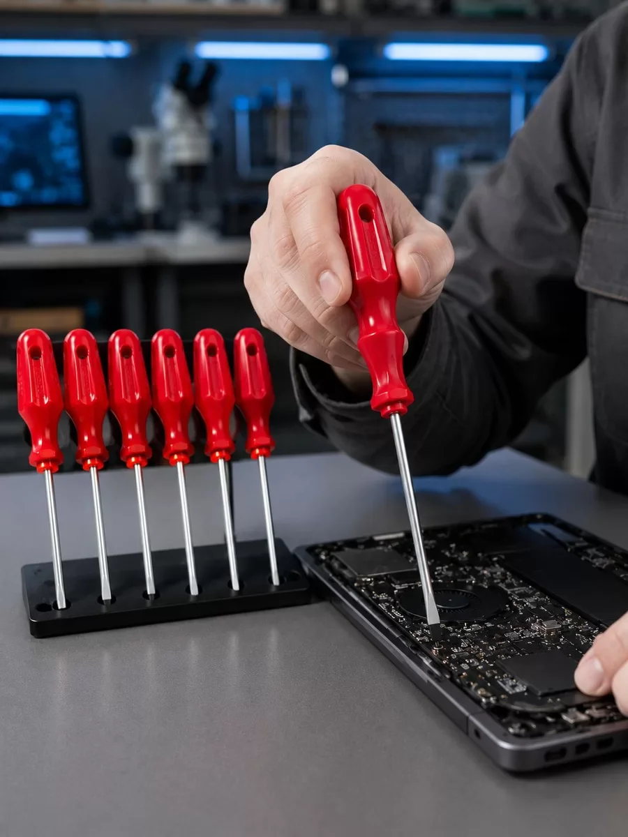 Profesyonel 7 Parça Tornavida Seti Ergonomik Saplı El Aleti - Tüm Montaj İhtiyaçlarınız İçin