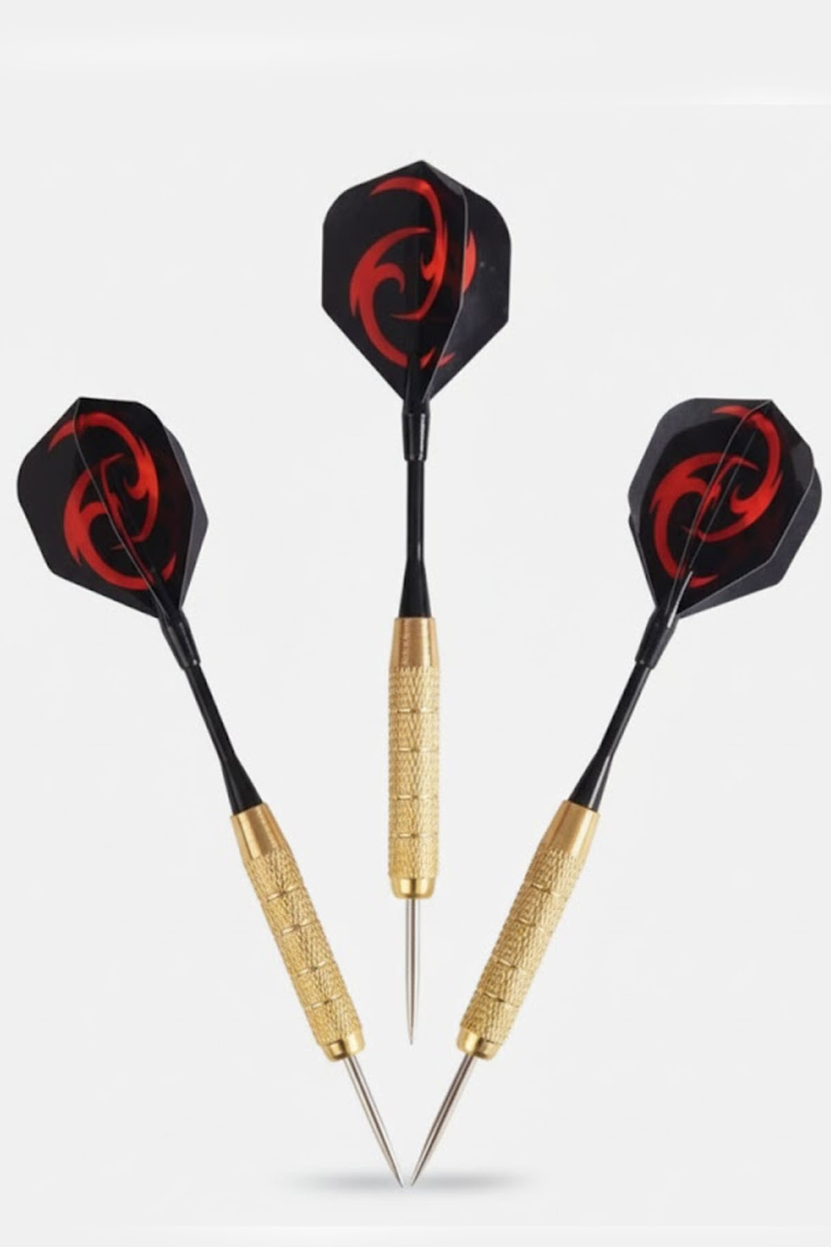 Profesyonel 9'Lu Dart Oku Seti 24 Gram Dart Ok | 9 Adet Gold Gövd