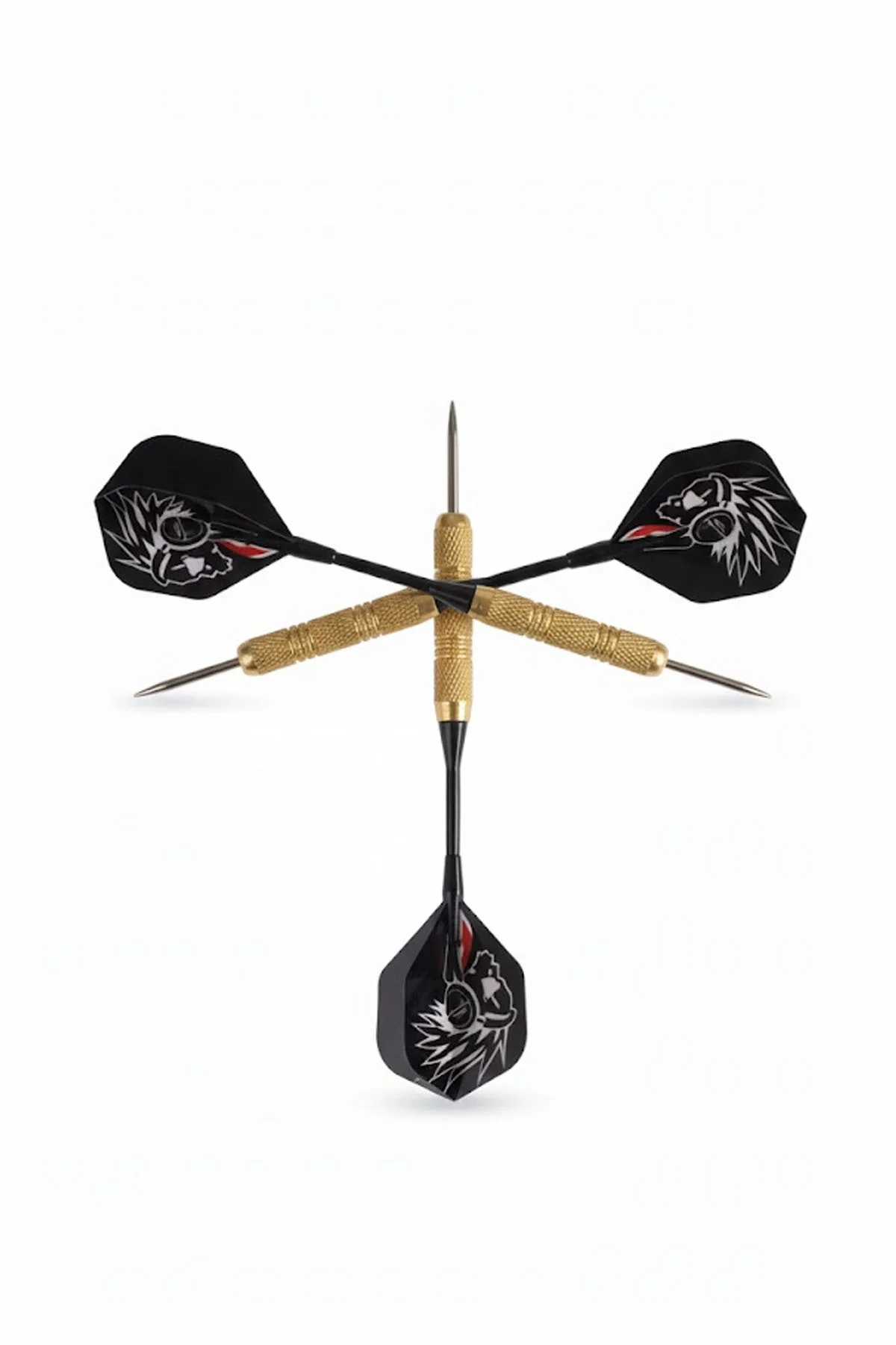 Profesyonel 9'Lu Dart Oku Seti 18 Gram Dart Ok | 9 Adet Gold Gövd