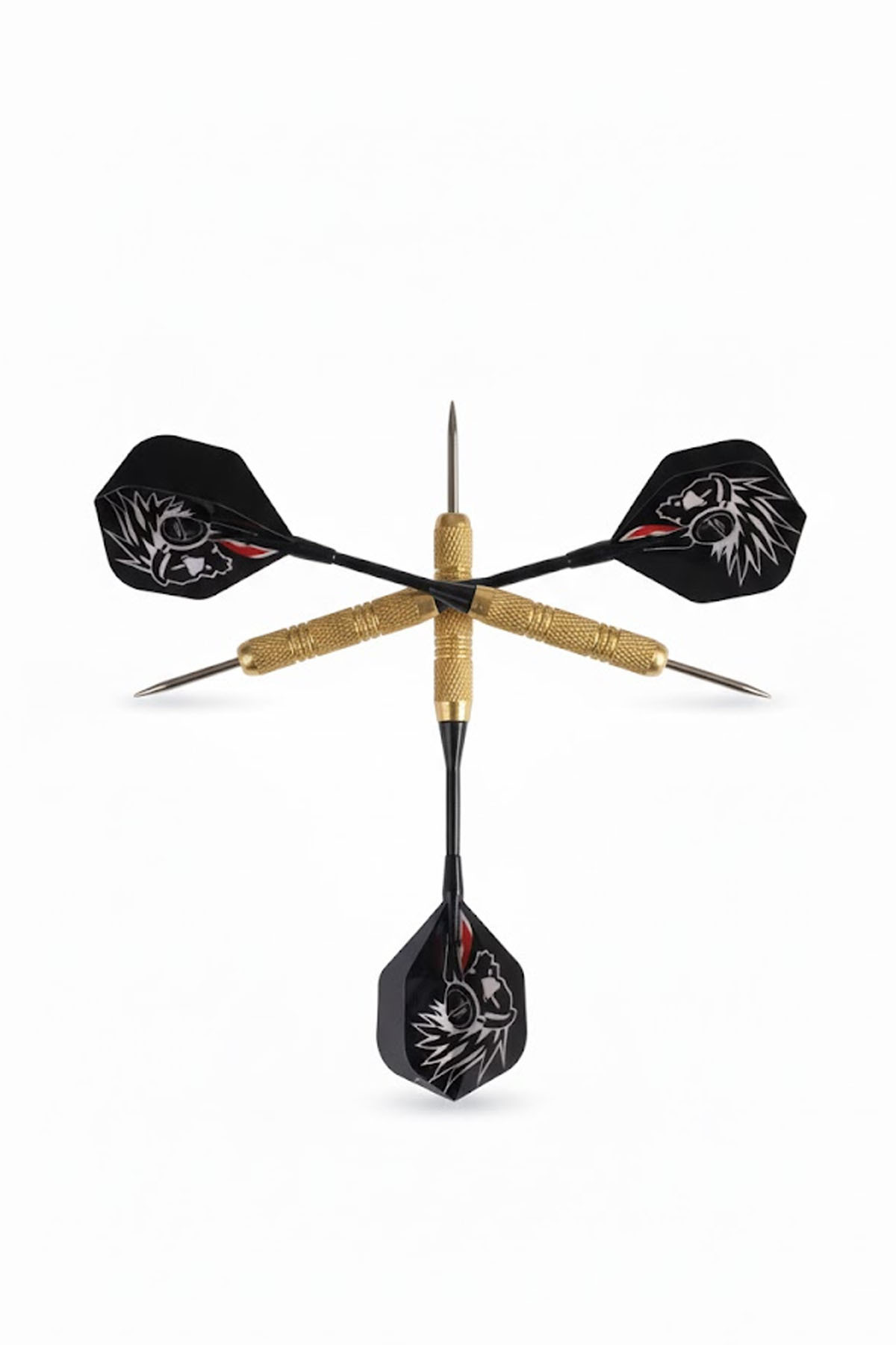 Profesyonel 9'Lu Dart Oku Seti 18 Gram Dart Ok | 9 Adet Gold Gövd