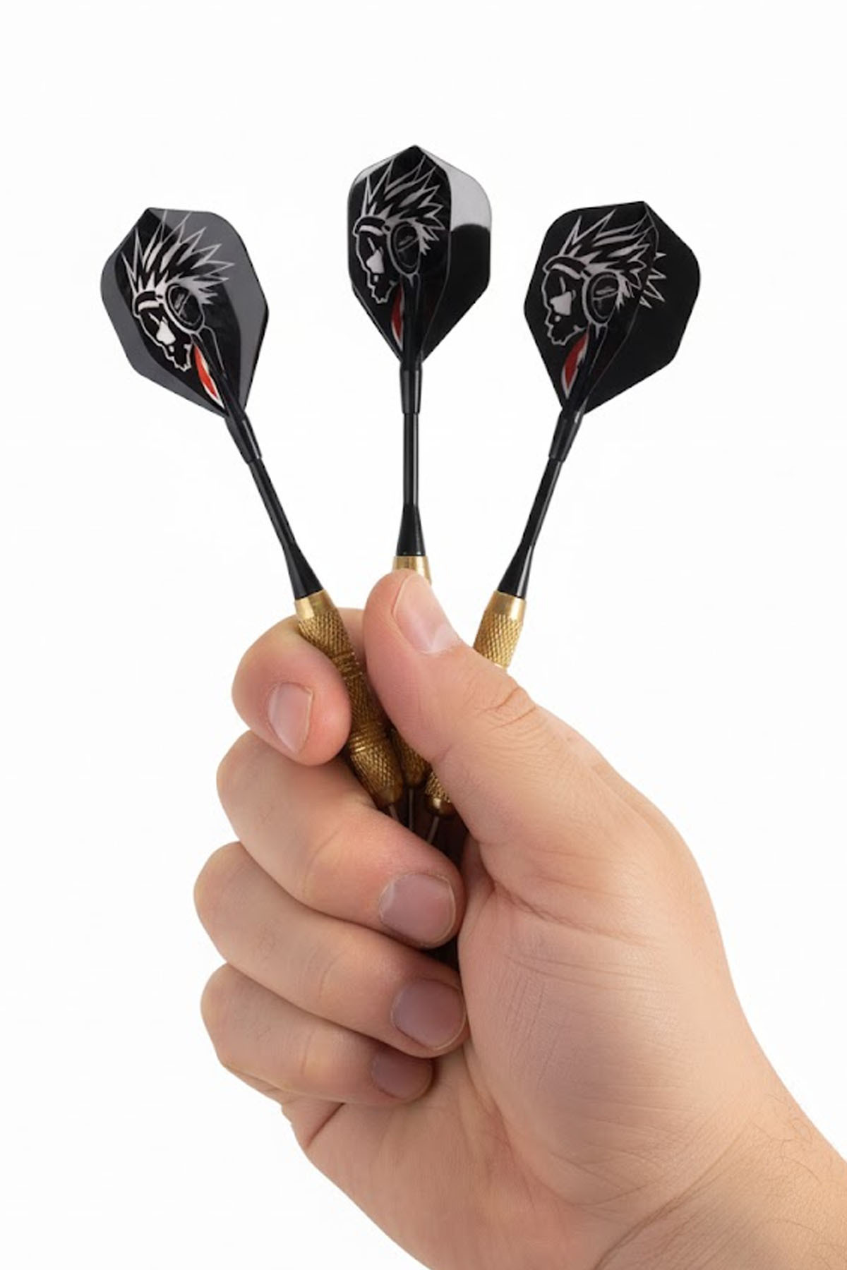 Profesyonel 9'Lu Dart Oku Seti 18 Gram Dart Ok | 9 Adet Gold Gövd