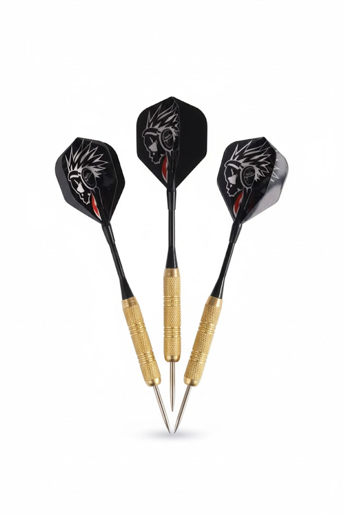 Profesyonel 9'Lu Dart Oku Seti 18 Gram Dart Ok | 9 Adet Gold Gövd