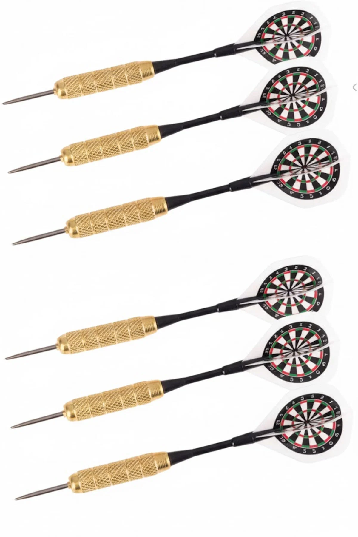 Profesyonel 9'Lu Dart Oku Seti 22 Gram Dart Ok | 9 Adet Gold Gövd