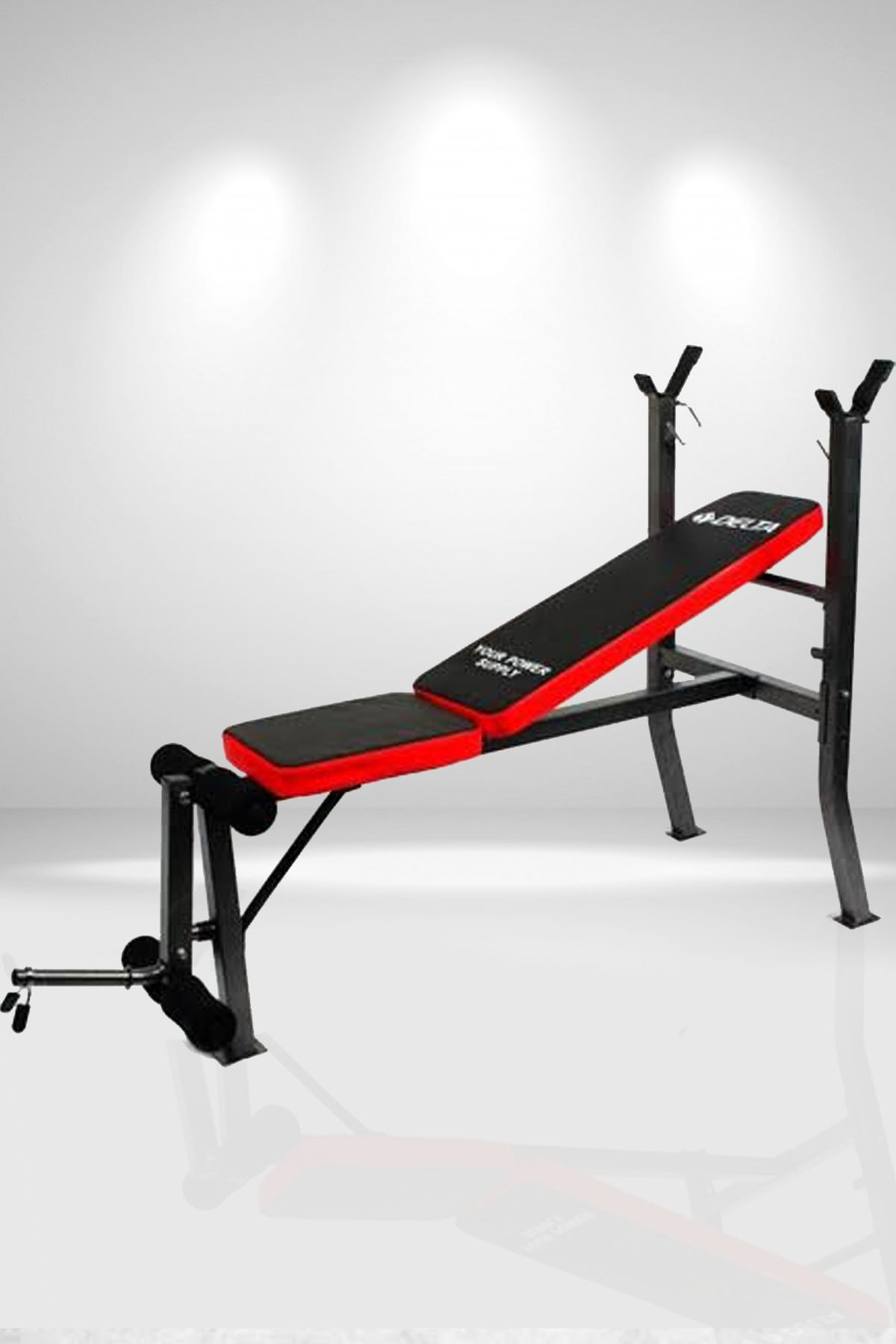 Delta Profesyonel Ağırlık Sehpası 3 Kademe Ayarlanabilir Bench Press Ağ