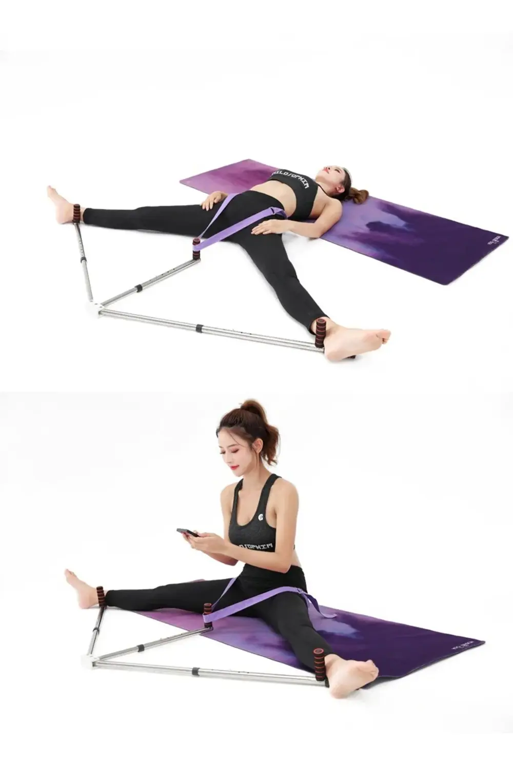 Profesyonel Ayarlanabilir Bacak Esnetme Aparatı -Jimnastik ve Bal