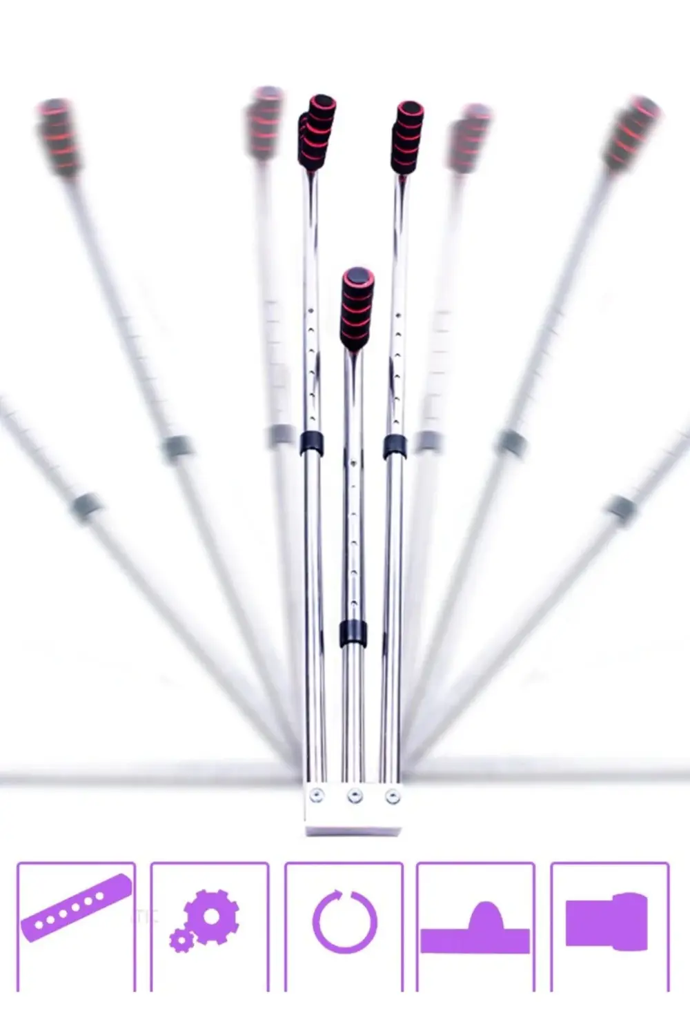 Profesyonel Ayarlanabilir Bacak Esnetme Aparatı -Jimnastik ve Bal