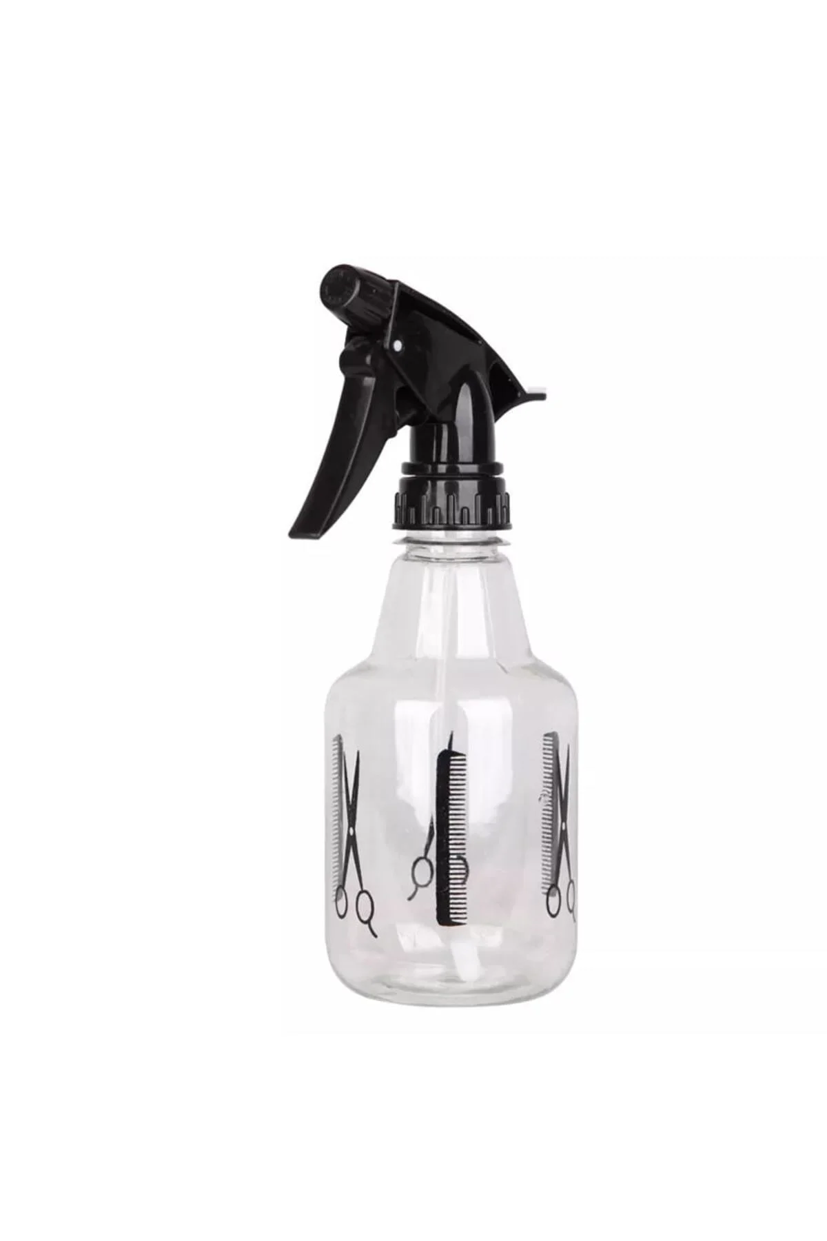 Profesyonel Berber Kuaför Sprey Tetikli Püskürtücü Şeffaf Boş Fıs