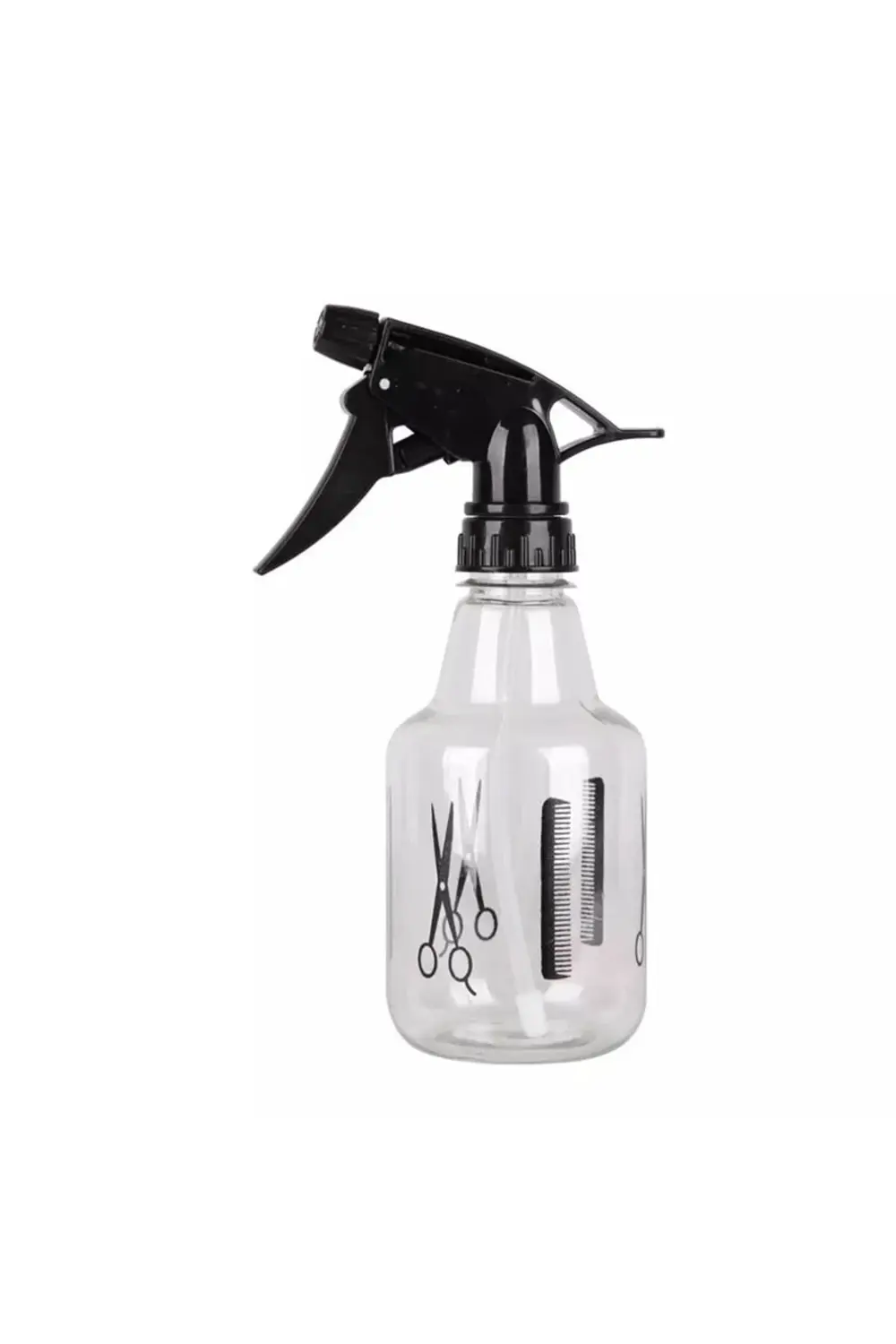 Profesyonel Berber Kuaför Sprey Tetikli Püskürtücü Şeffaf Boş Fıs