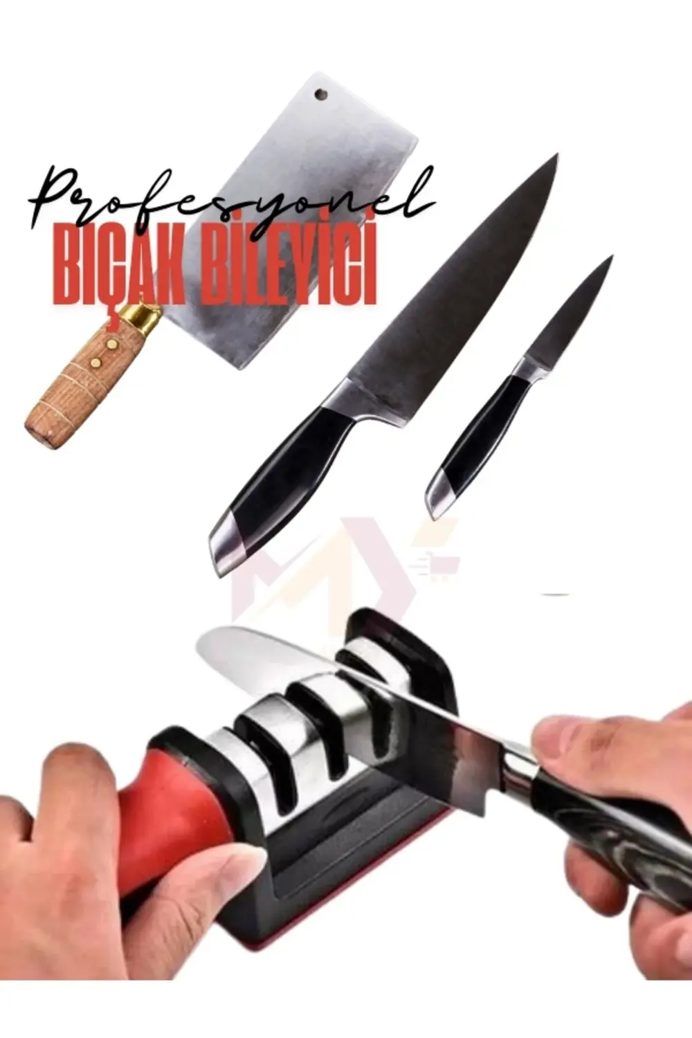Profesyonel Bıçak Bileme Aparatı, Elmas Bıçak Bileyici, El Yapımı