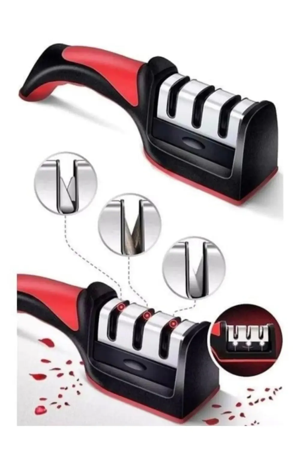 Profesyonel Bıçak Bileme Aparatı, Elmas Bıçak Bileyici, El Yapımı