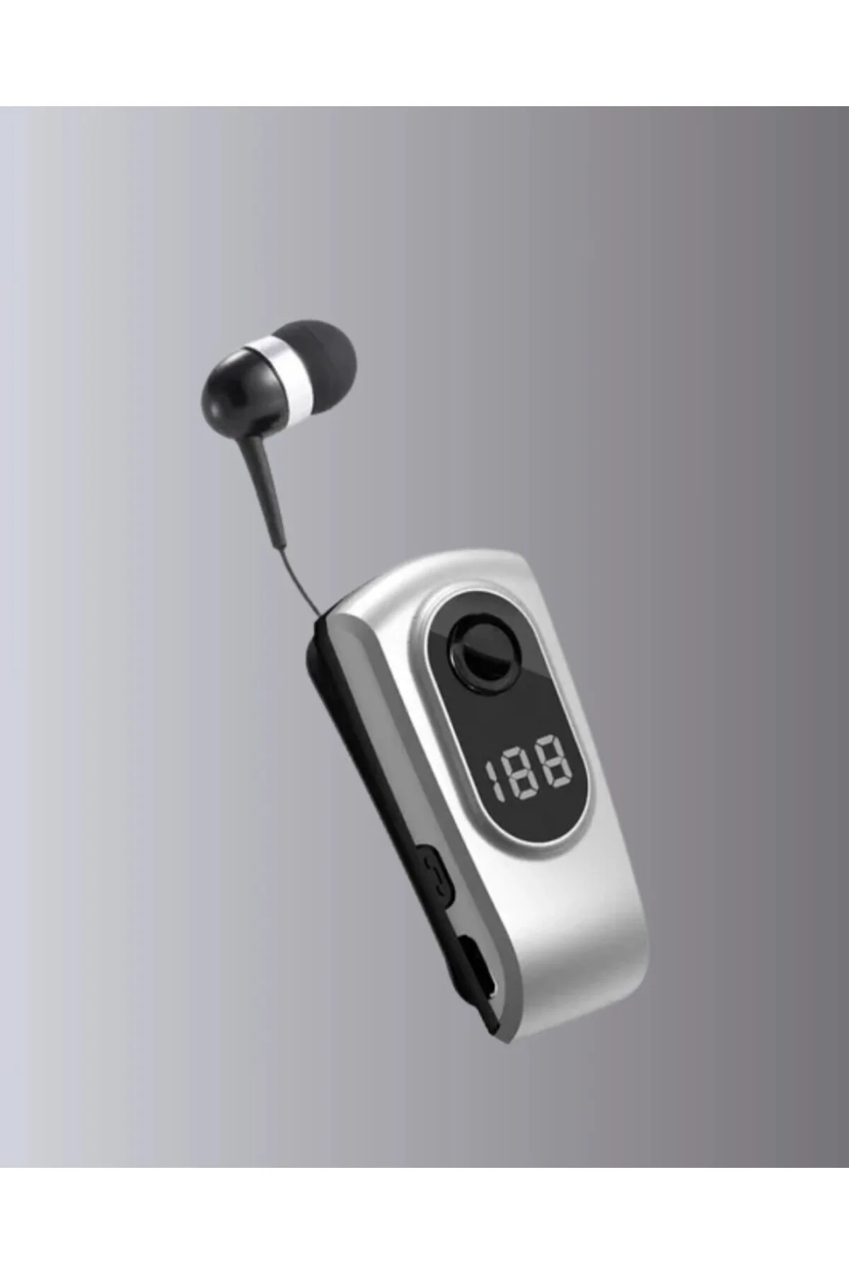 Profesyonel Bluetooth Kulaklık – Klipsli, Titreşimli, Dijital Gös