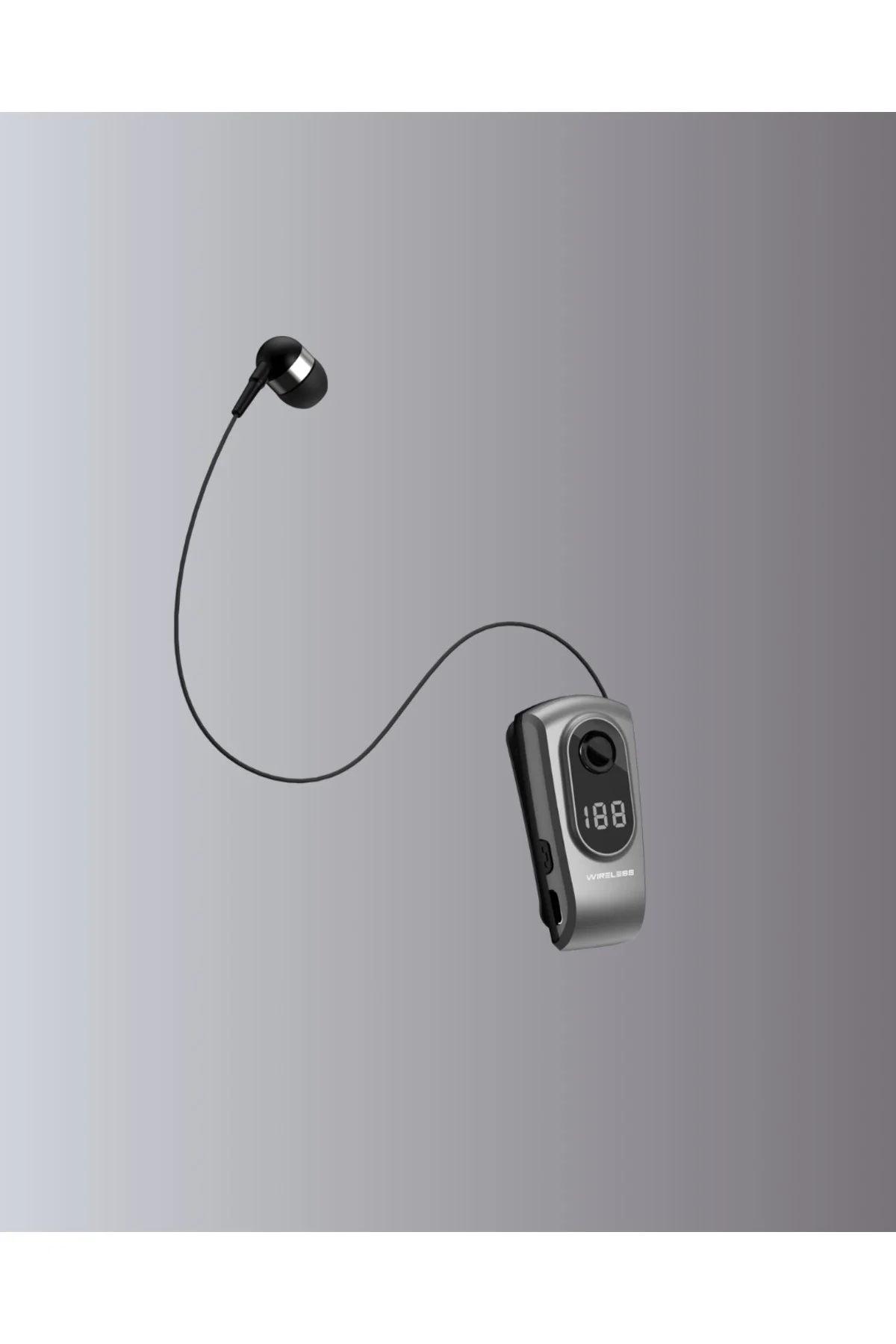 Profesyonel Bluetooth Kulaklık – Klipsli, Titreşimli, Dijital Gös