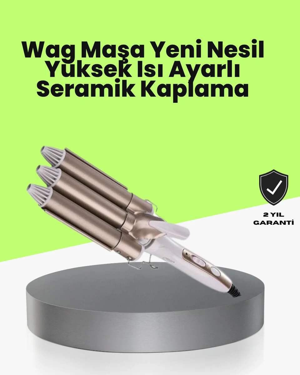 Profesyonel Bukle Maşası - Evde Saç Şekillendirme ve Isı Koruma