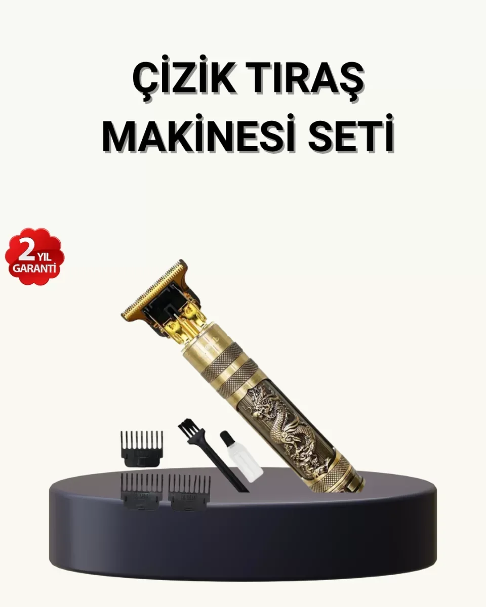 Profesyonel Çizik Tıraş Makinesi – T Çelik Bıçaklı, 120 Dakika Şa