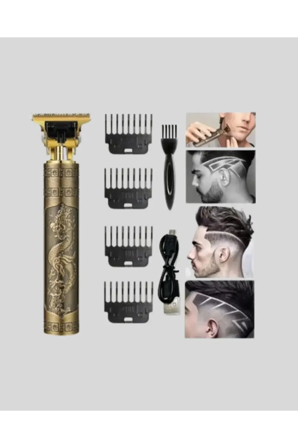 Profesyonel Çizik Tıraş Makinesi – T Çelik Bıçaklı, 120 Dakika Şa