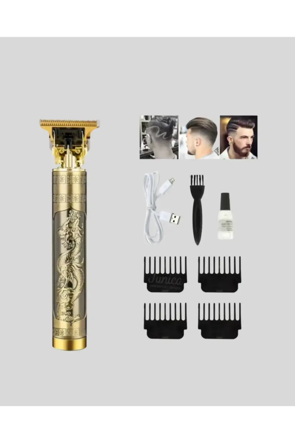 Profesyonel Çizik Tıraş Makinesi – T Çelik Bıçaklı, 120 Dakika Şa