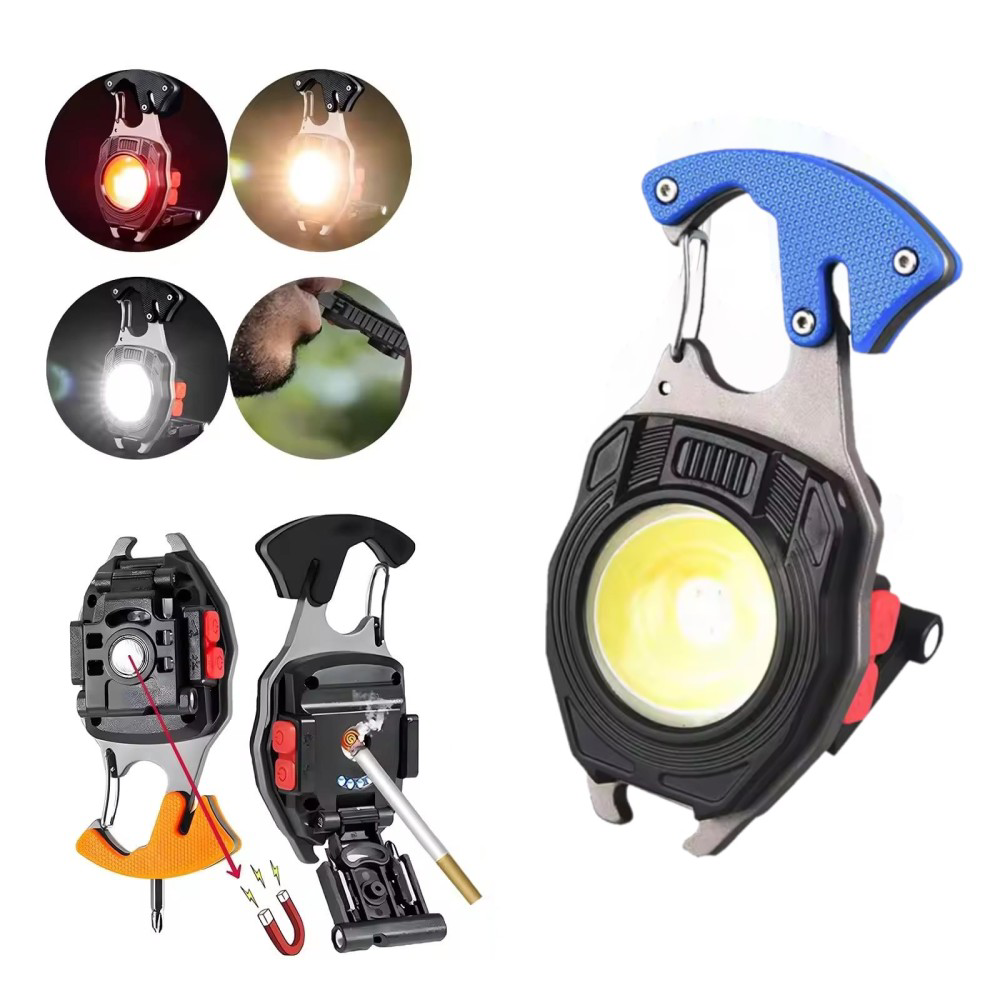 Profesyonel Çok Fonksiyonlu Anahtarlıklı Kamp Feneri W-5147 TdrTR