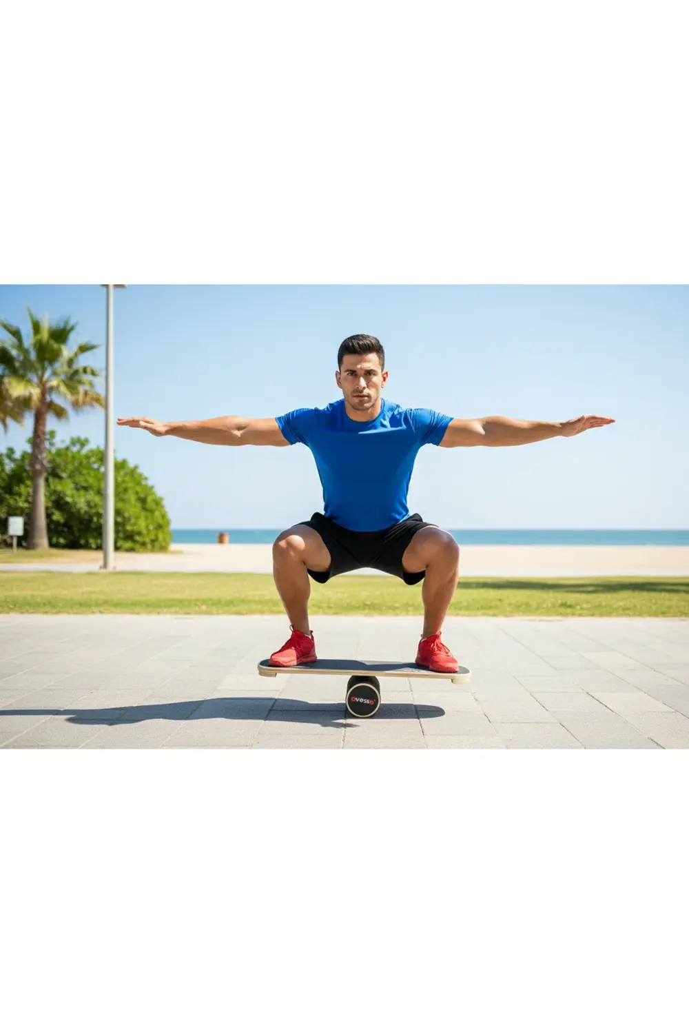 Profesyonel Denge Tahtası - Balance Board - Denge - Yoga - Dinami