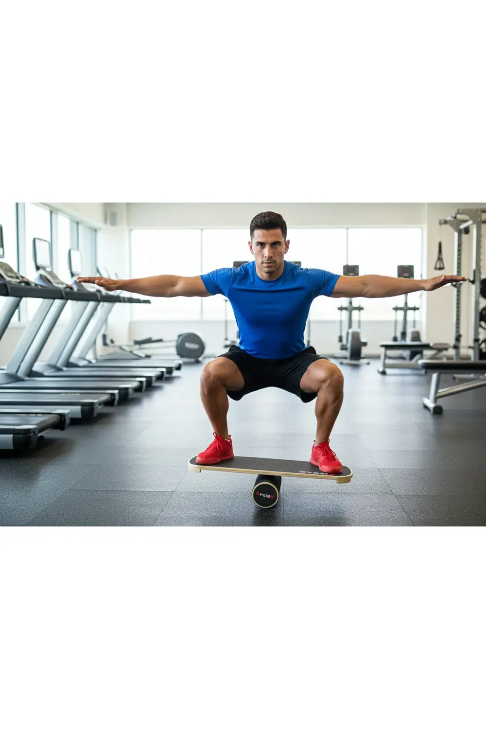 Profesyonel Denge Tahtası - Balance Board - Denge - Yoga - Dinami