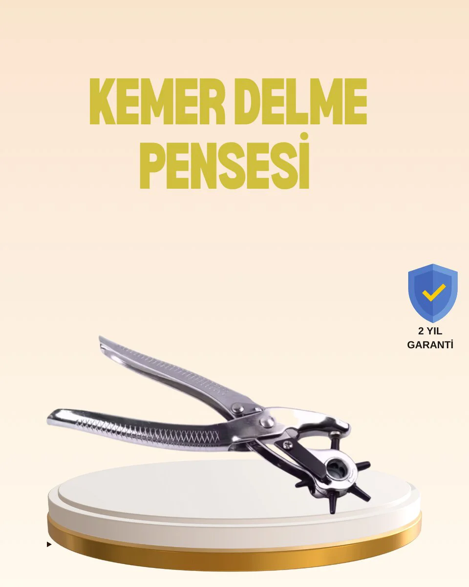 Profesyonel Deri Delme Pensesi Döner Başlıklı Kemer Delici 6 Fonksiyonlu Fiyatı, Yorumları ve Özellikleri
