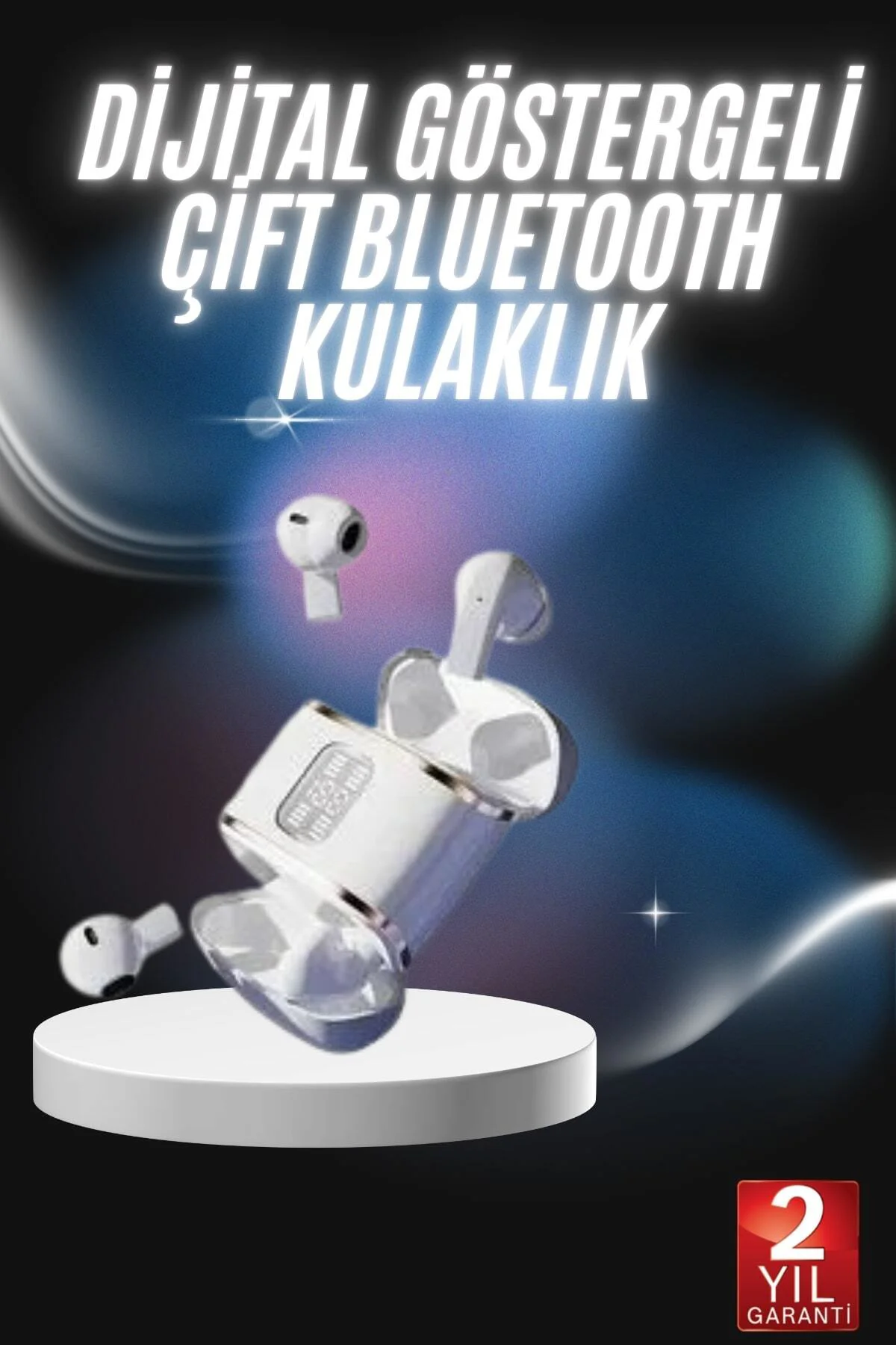 Profesyonel Dijital Göstergeli Düşük Gecikme Bluetooth Kulaklık Ç