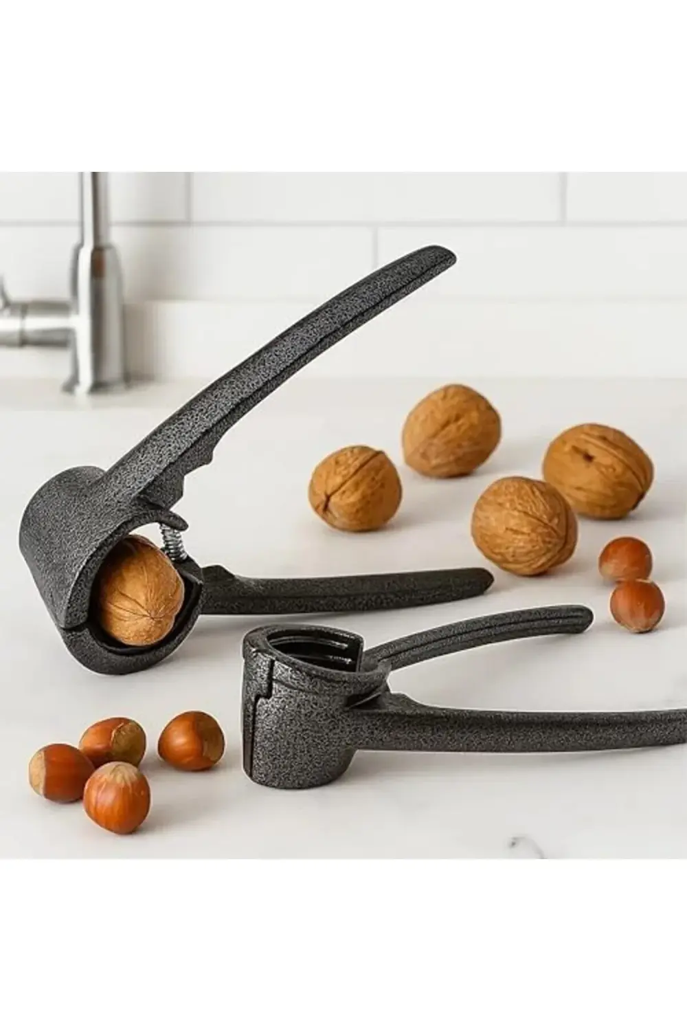Profesyonel Döküm Ceviz ve Fındık Kıracağı Seti, 2 Parça, Mutfak