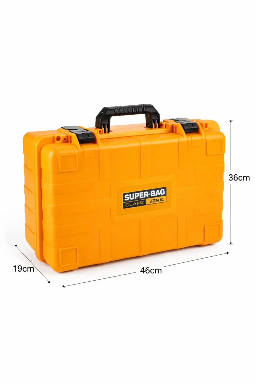 Profesyonel Ekipman Çantası Süngerli Dayanıklı Hard Case Kamera,