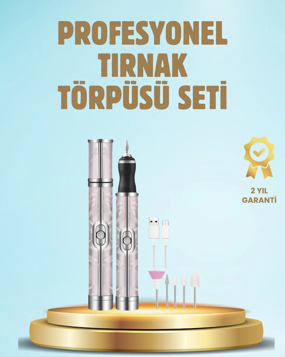 Profesyonel Elektrikli Tırnak Törpüsü: 20.000 RPM Ayarlanabilir Manikür Pedikür Cihazı