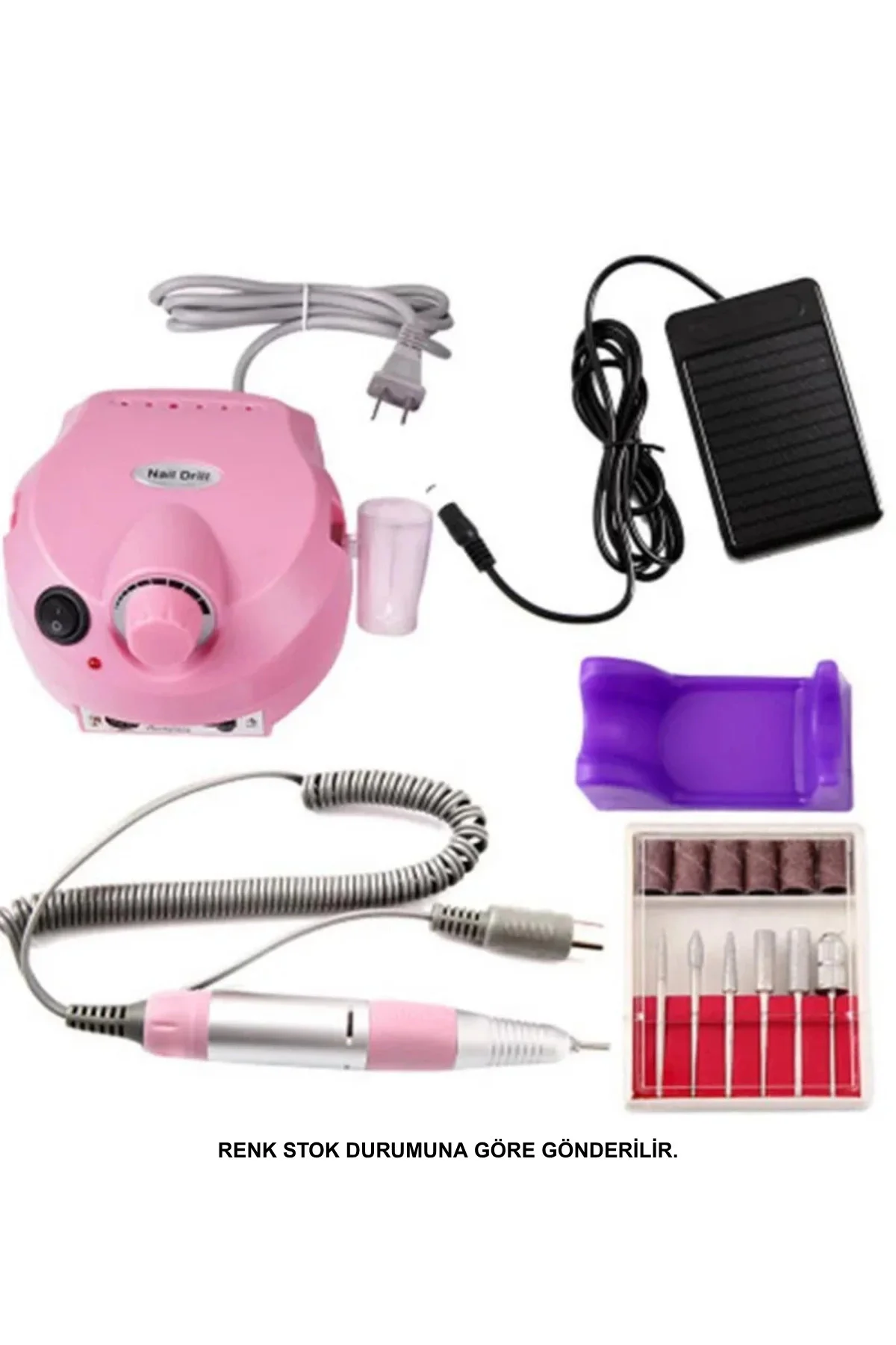 Profesyonel Elektrikli Freze Tırnak Parlatıcı Törpü Manikür Pedik