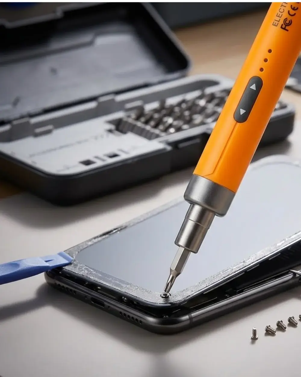 Profesyonel Elektrikli Tornavida Seti 600mAh Şarjlı 38 Parça Hass