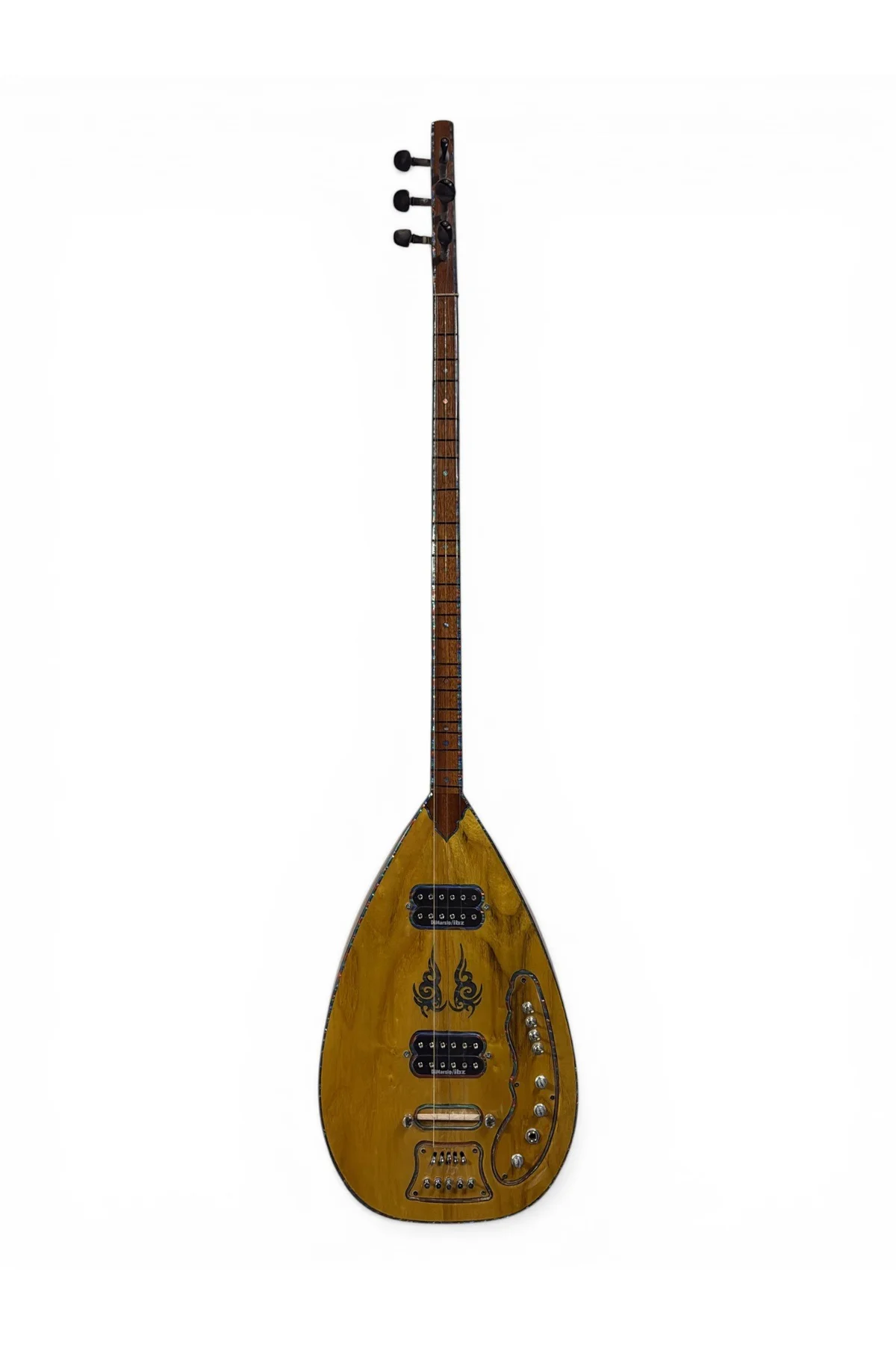 Profesyonel Elektro Bağlama, Dut Ağacı, Dimarzio Manyetik, Asansör Eşik, Çerçeveli