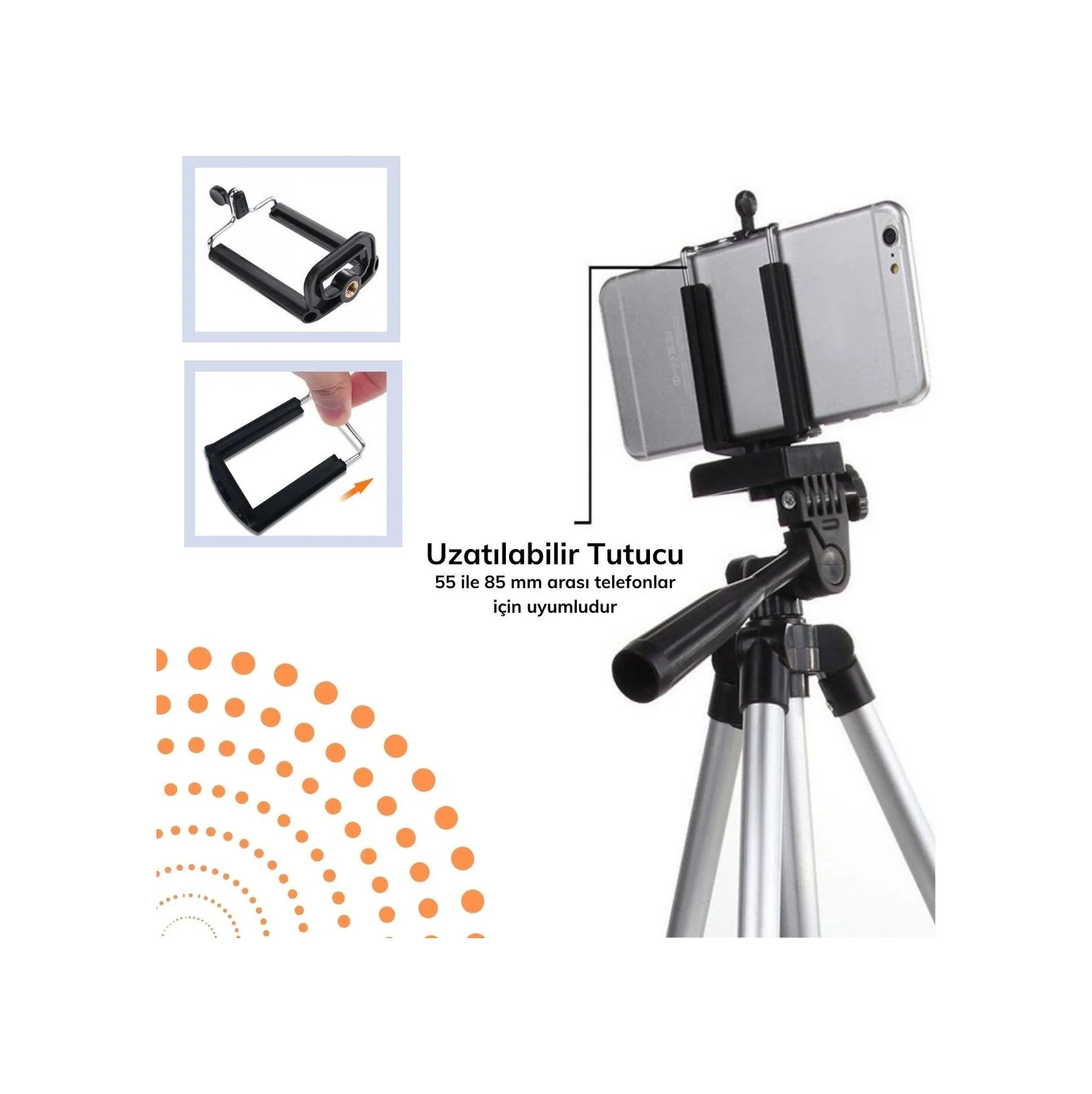 Profesyonel Fotoğraf Makinası Tripodu 5224 Profesyonel Fotoğraf Makinası Tripodu 5224