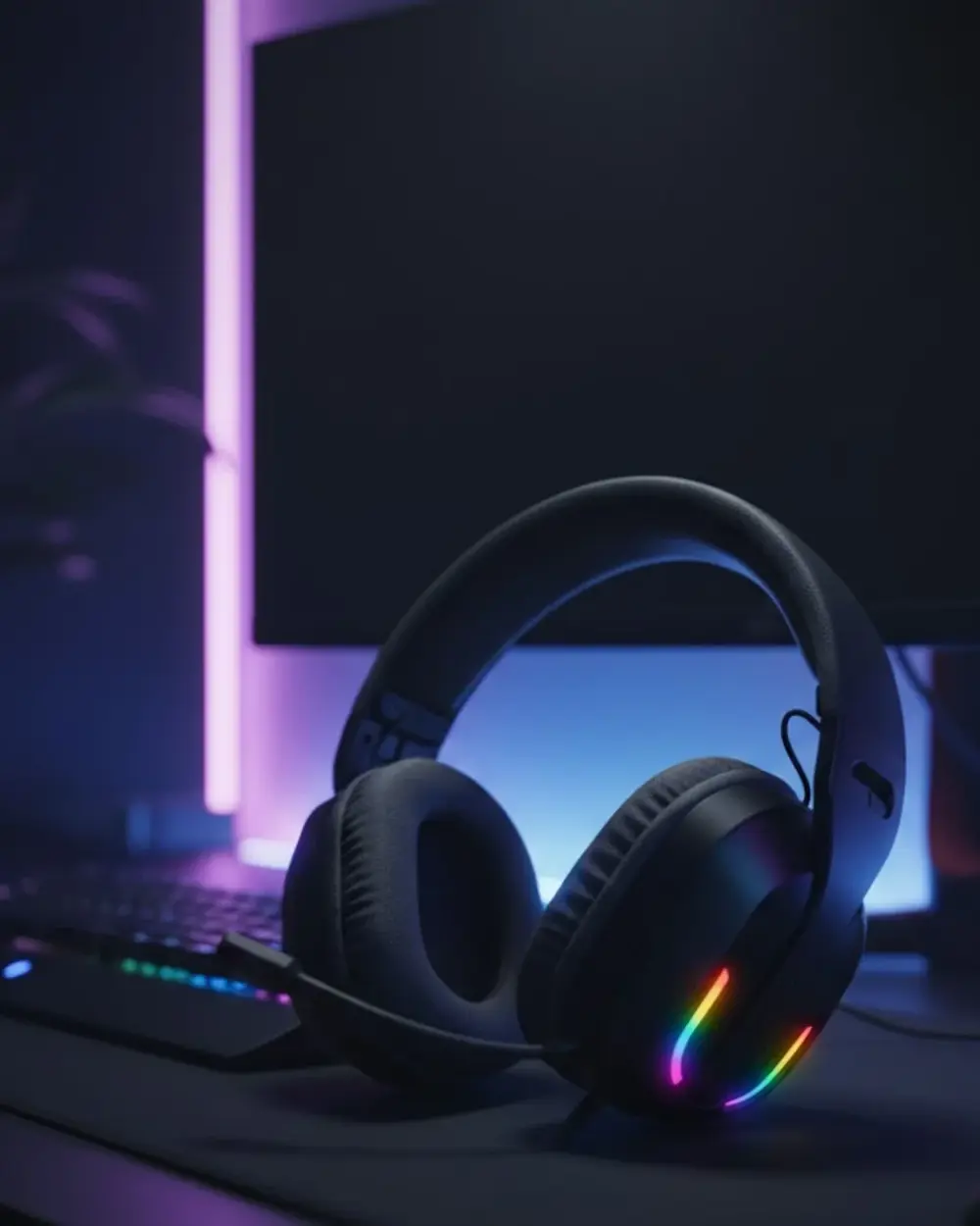 Profesyonel Gaming Kulaklık Kablosuz Bluetooth Düşük Gecikmeli St